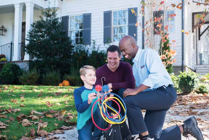Local Dealer with family - Nathan Lazarine A/C Heat & Electric in Missouri City, TX