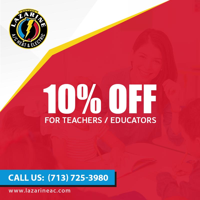 10% off for Teachers / Educators